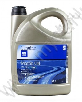 GM Dexos2 Longlife 5W-30 масло моторное 5 л