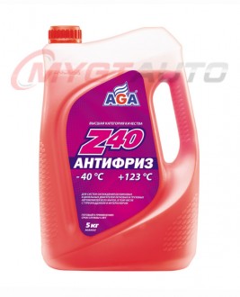 AGA-Z40 -40С ANTIFREEZE, PREMIX 5 кг