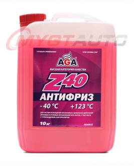 AGA-Z40 ANTIFREEZE -40С, PREMIX 10 кг