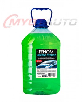 FENOM Летняя жидкость для стеклоомывателя автомобиля 4 л