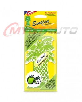 Подвесной ароматизатор AIM-ONE Exotica Зеленое яблоко Palm Tree  Green Apple 