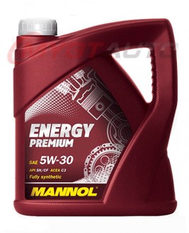 MANNOL Energy Premium PAO 5W-30 4 л