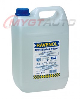Дистиллированная вода RAVENOL destilliertes Wasser 5 л
