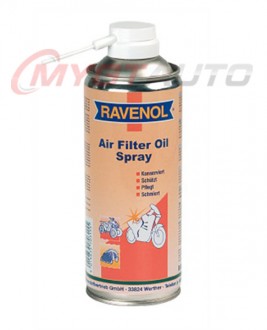 Пропитка поролоновых фильтров RAVENOL Air Filter Oil-Spray 0,4 л