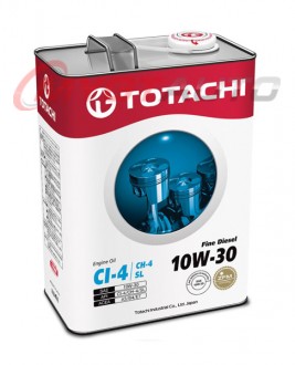TOTACHI  Fine  Diesel  CI-4/CH-4/SL  10W-30  4 л