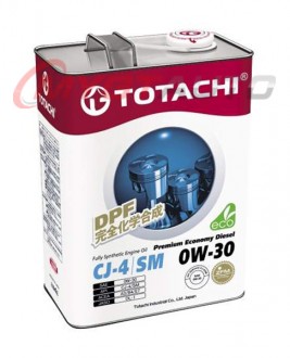 TOTACHI  Premium Economy Diesel CJ-4/SM 0W-30 4 л