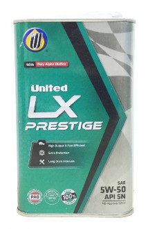 United LX PRESTIGE 5W-50 SN/CF 1 л