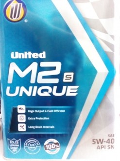 United M2 UNIQUE 5W-40 SN/CF 1 литр