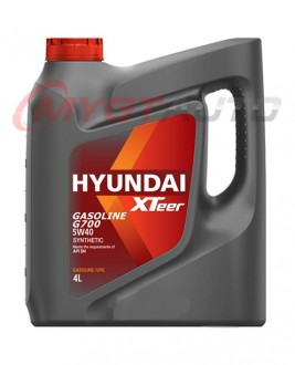 HYUNDAI XTeer Gasoline G700 5W40 SN 4 л