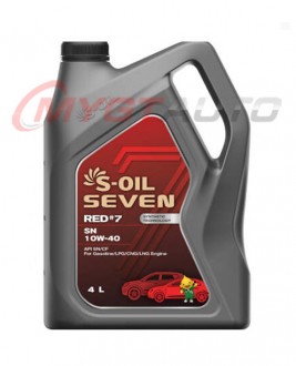 S-OIL 7 RED  №7 SN 10W40 4 л