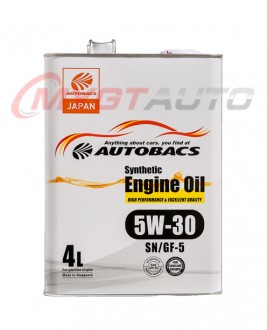 AUTOBACS ENGINE OIL SYNTHETIC 5W-30 SN GF-5 4 л