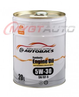 AUTOBACS ENGINE OIL SYNTHETIC 5W-30 SN GF-5 20 л