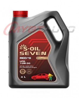 S-OIL 7 RED #9 SN 5W40 4 л