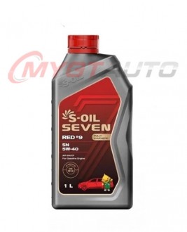 S-OIL 7 RED #9 SN 5W40 1 л