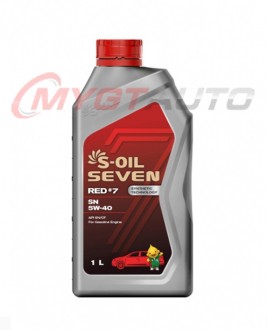 S-OIL 7 RED №7 SN 5W40  1 л