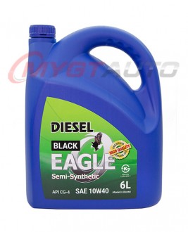 BLACK EAGLE Diesel Semi-Syn. 10W40 API CG-4 6L