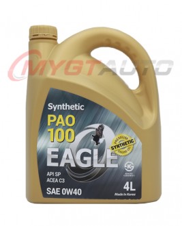 EAGLE PAO-100 SYNTHETIC 0W40 API SP 4 л