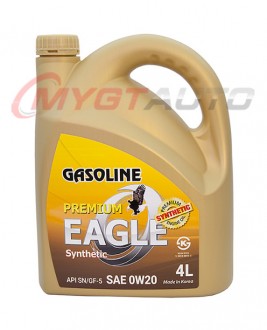 EAGLE PREMIUM Gasoline 100% SYN. 0W20 API SN 4L