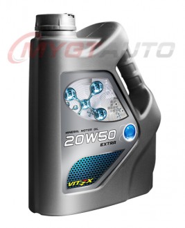 Vitex Extra 20W-50 SL/CI-4 масло моторное 5 л