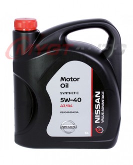 Nissan Motor Oil 5W-40 5 л