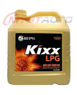 Масло моторное Kixx LPG SN 10W-40 4 л