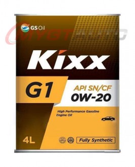 Kixx G1 SN 0W-20 (Neo) 4 л