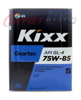 Kixx Geartec FF GL-4 75W-85 (Gear Oil HD) 4 л
