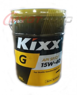 Kixx G SF/CF 15W-40 (Gold) 20 л