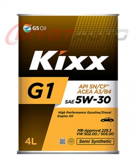 Kixx G1 A3/B4 5W-30 4 л