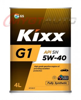 Kixx G1 SN 5W-40 4 л
