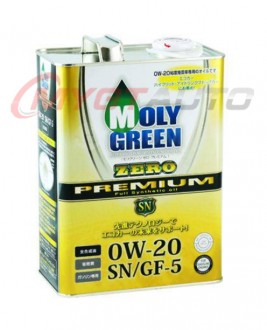 MOLY GREEN ZERO PREMIUM SN･GF-5 0W-20 4 л