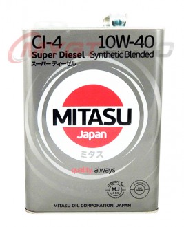 MITASU SUPER DIESEL CI-4 10W-40 4 л