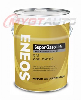 ENEOS Super Gasoline 100% Syntetic SM 5W-50 20 л