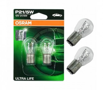 OSRAM P21/5W 12V-21/5W (BAY15d) Ultra Life