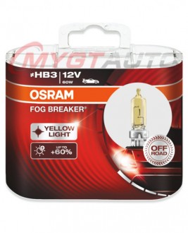 Osram Fog Breaker HB3 12V- 60W (P20d) DuoBox