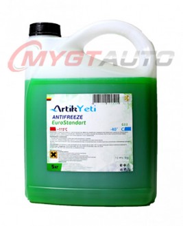 Антифриз ARTIC YETI Euro Standart G11 Зеленый 5 кг