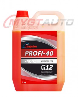 Антифриз PROFI G12  -40 красный 5 кг 